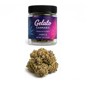 Gelato-cannabis i nærheten