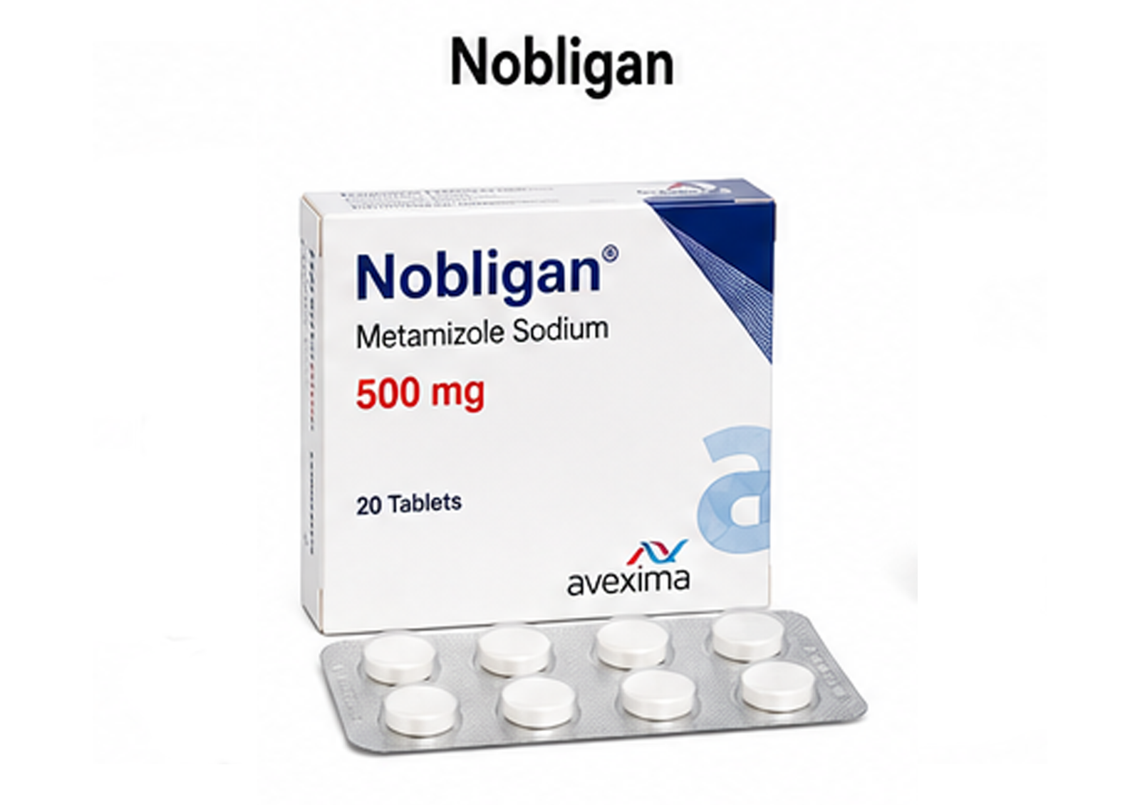 Pris på Novalgin-tabletter