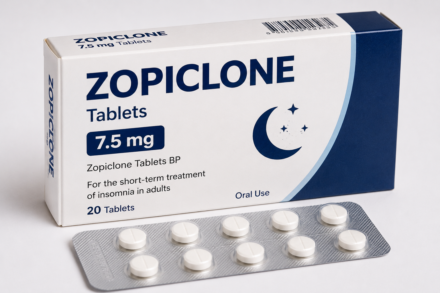 Kjøp Zopiklon 7,5 mg i Norge
